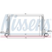 Слика 1 на интеркулер NISSENS 96633