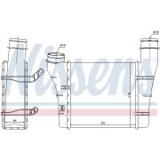 Слика 1 на интеркулер NISSENS 96707