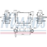 Слика 1 на интеркулер NISSENS 96709