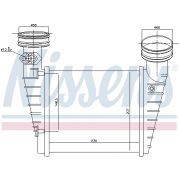 Слика 1 на интеркулер NISSENS 96731