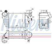 Слика 1 на интеркулер NISSENS 96747