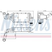 Слика 1 на интеркулер NISSENS 96789