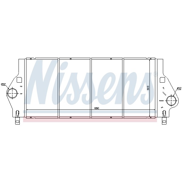 Слика на интеркулер NISSENS 96799 за Renault Laguna 2 (BG0-1) 2.0 16V - 133 коњи бензин