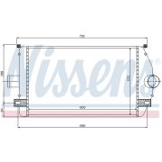 Слика 1 на интеркулер NISSENS 96866