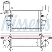 Слика 1 на интеркулер NISSENS 96896