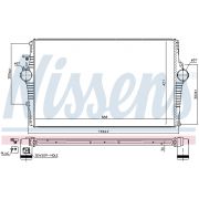 Слика 1 на интеркулер NISSENS 969001