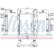 Слика 1 на интеркулер NISSENS 96975