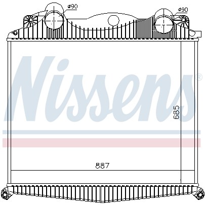 Слика на Интеркулер NISSENS 97015