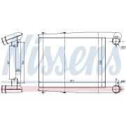 Слика 1 на интеркулер NISSENS 97025