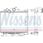 Слика 1 на интеркулер NISSENS 97038