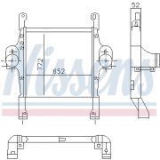 Слика 1 на интеркулер NISSENS 97046