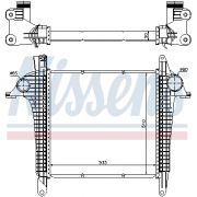 Слика 1 на интеркулер NISSENS 97057