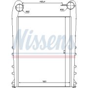 Слика 1 на интеркулер NISSENS 97058