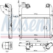 Слика 1 на интеркулер NISSENS 97062