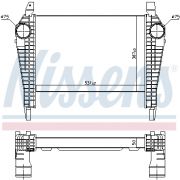 Слика 1 на интеркулер NISSENS 97064