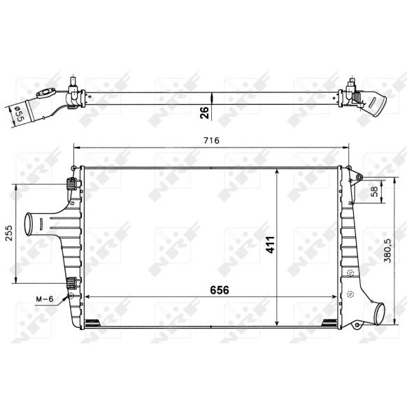 Слика на Интеркулер NRF 30118A