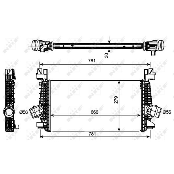 Слика на Интеркулер NRF 30270