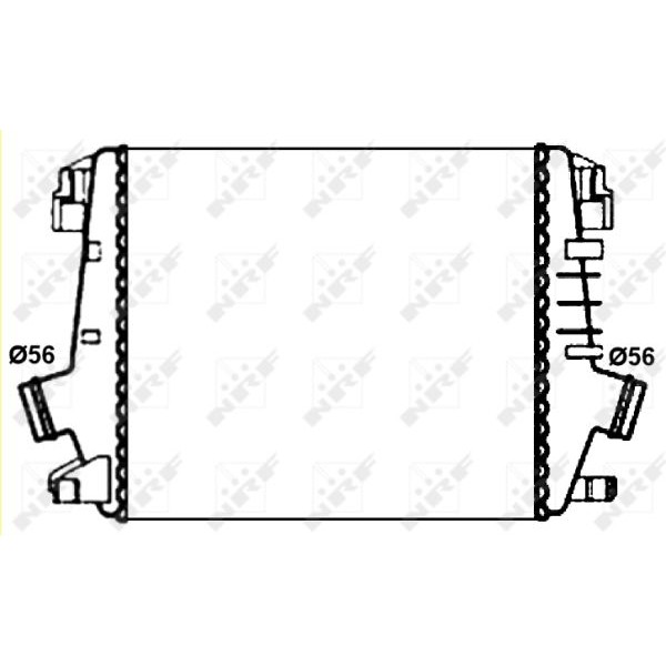 Слика на интеркулер NRF 30272 за Opel Astra J 2.0 CDTI - 160 коњи дизел