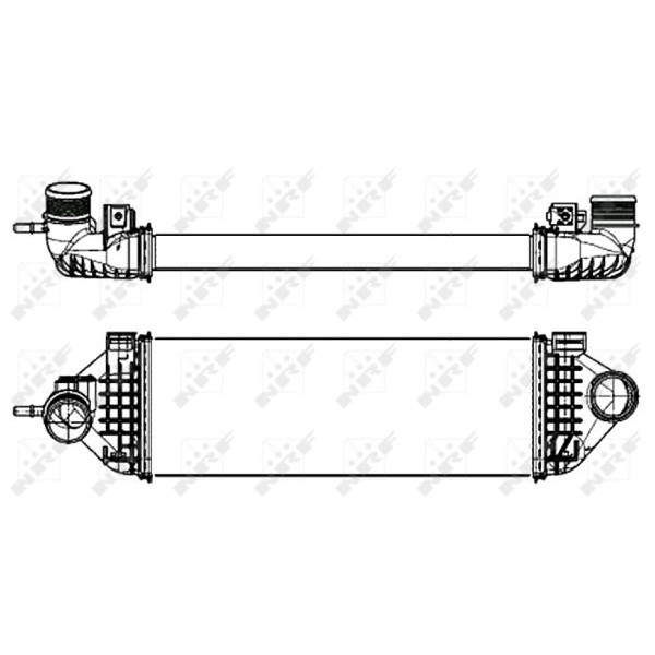 Слика на интеркулер NRF 30325 за Ford Focus 3 Hatchback 1.6 EcoBoost - 182 коњи бензин