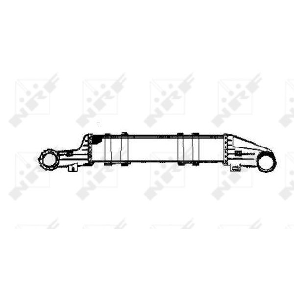 Слика на интеркулер NRF 30421 за Mercedes E-class Saloon (w210) E 320 (210.055) - 220 коњи бензин