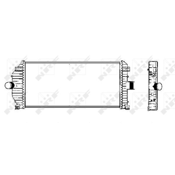 Слика на интеркулер NRF 30431 за Renault Laguna Nevada (K56) 1.9 dCi (K56W) - 107 коњи дизел