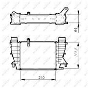 Слика 1 на интеркулер NRF 30507
