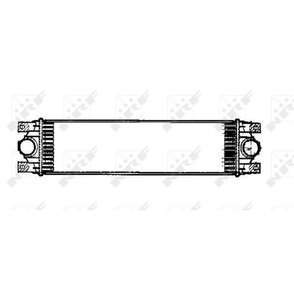 Слика на интеркулер NRF 30877 за Nissan Interstar Bus (X70) dCI 90 - 90 коњи дизел