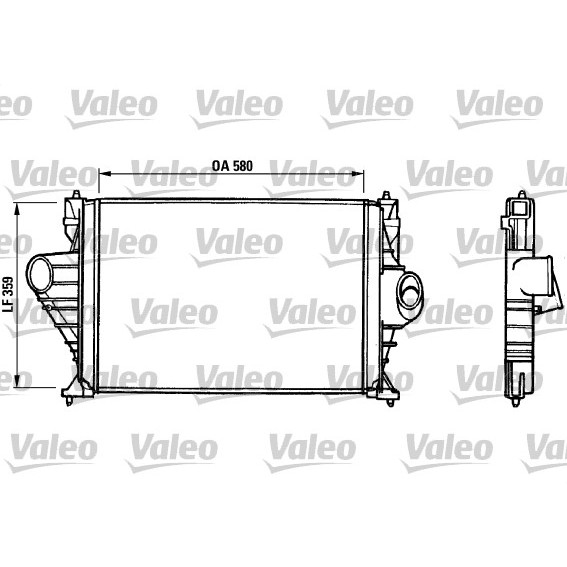 Слика на Интеркулер VALEO 816889