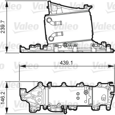 Слика на Интеркулер VALEO 818265 за Audi A3 Sedan (8VS) 2.0 TDI quattro - 184 коњи дизел