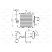 Слика 1 на интеркулер VALEO 818349