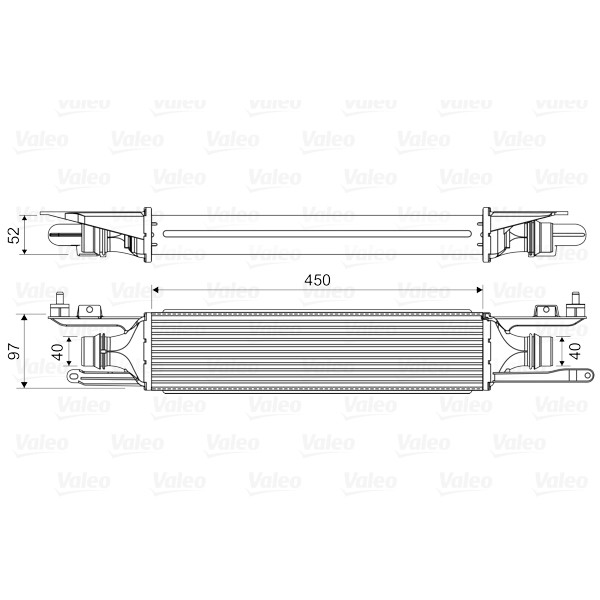 Слика на интеркулер VALEO 818578 за Opel Corsa D 1.4 - 87 коњи бензин