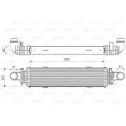 Слика 1 на интеркулер VALEO 818631