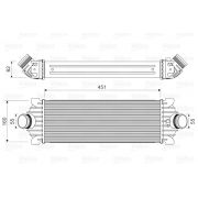 Слика 1 на интеркулер VALEO 818644