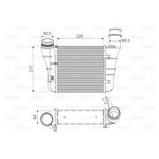 Слика 1 на интеркулер VALEO 818669
