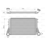 Слика 1 на интеркулер VALEO 818795