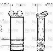 Слика 1 на интеркулер VALEO 818841