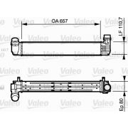 Слика 1 на интеркулер VALEO 818870