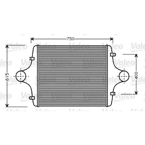 Слика на Интеркулер VALEO New Part 818744