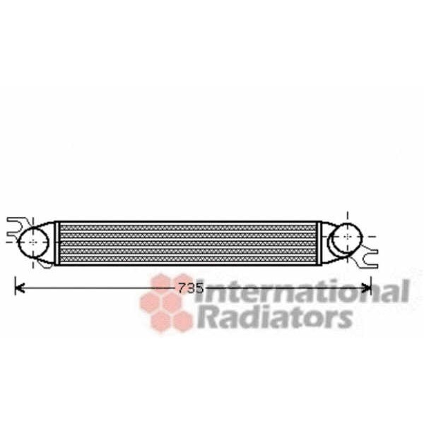 Слика на Интеркулер VAN WEZEL 06004340