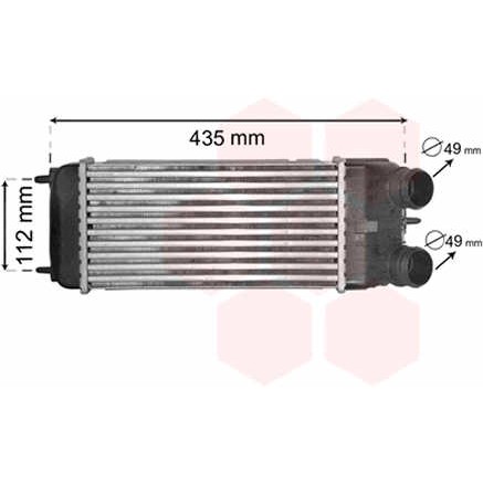 Слика на Интеркулер VAN WEZEL 09004252