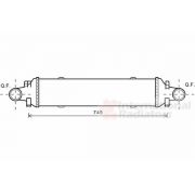 Слика 1 на интеркулер VAN WEZEL 30004593