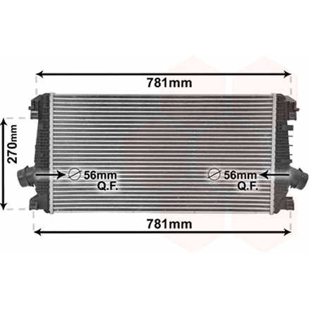 Слика на Интеркулер VAN WEZEL 37004550