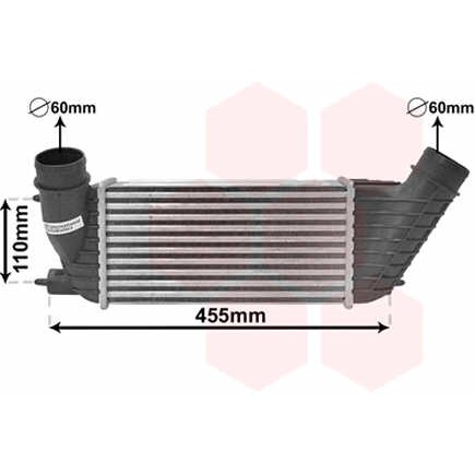 Слика на Интеркулер VAN WEZEL 40004347