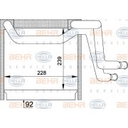 Слика 1 на испарувач, клима уред BEHR HELLA SERVICE PREMIUM LINE 8FV 351 336-001