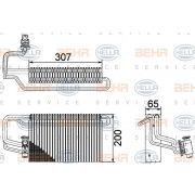 Слика 1 на испарувач, клима уред BEHR HELLA SERVICE PREMIUM LINE 8FV 351 336-131