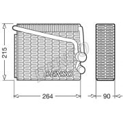 Слика 1 $на Испарувач, клима уред DENSO DEV01001