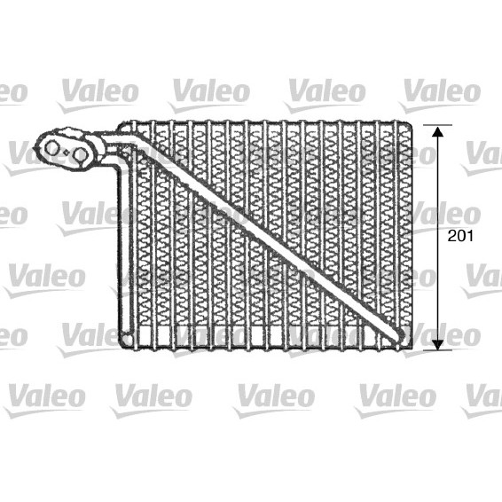 Слика на Испарувач, клима уред VALEO 817152