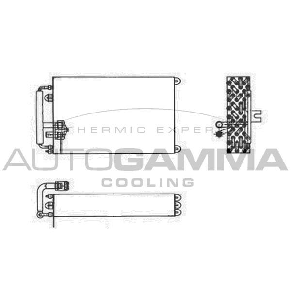 Слика на Испарувач на клима уред AUTOGAMMA 112212