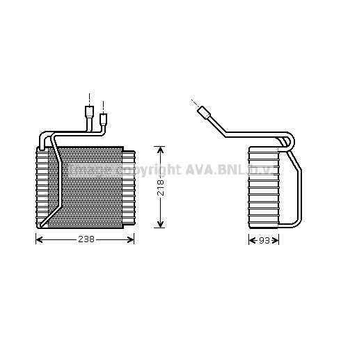 Слика на Испарувач на клима уред AVA QUALITY COOLING FDV109