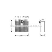 Слика 1 на Испарувач на клима уред AVA QUALITY COOLING LCV007